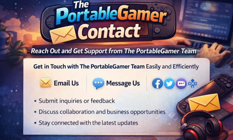The PortableGamer Contact