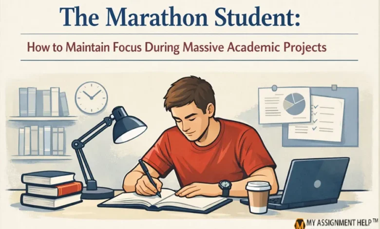 The Marathon Student How to Maintain Focus During Massive Academic Projects